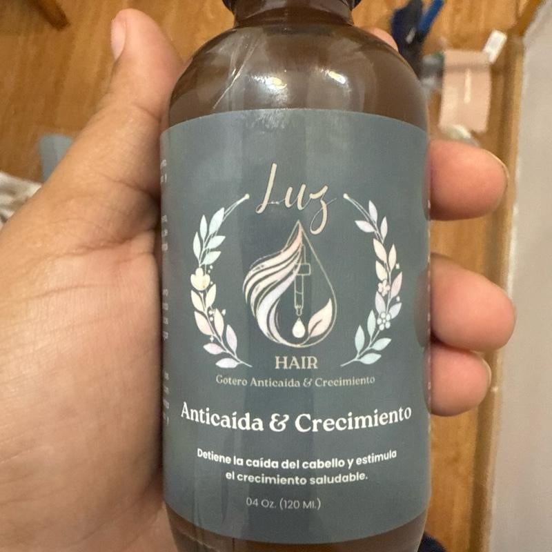 Gotero Capilar Luzhair – Natural Ingredients