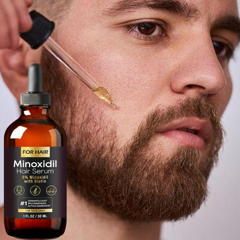 5% Minoxidil for Men Hair, Minoxidil for Women Hair Growth, Minoxidil for Men Beard Growth, Minoxidil 5 Percent, Hair Regrowth for Men, for Women 30Ml/1Oz, Choice for Christmas Gifts