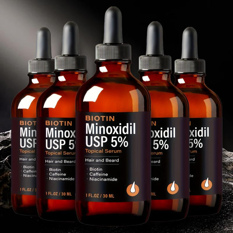 5% Minoxidil for Men Hair, Minoxidil for Women Hair Growth, Minoxidil for Men Beard Growth, Minoxidil 5 Percent, Hair Regrowth for Men, for Women 30Ml/1Oz, Choice for Christmas Gifts