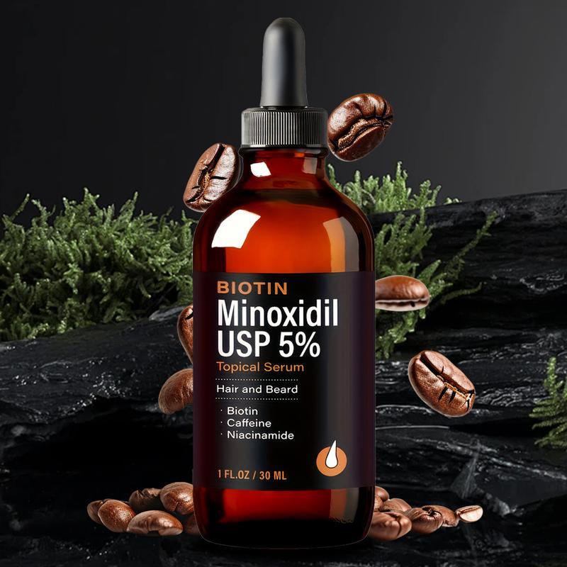 5% Minoxidil for Men Hair, Minoxidil for Women Hair Growth, Minoxidil for Men Beard Growth, Minoxidil 5 Percent, Hair Regrowth for Men, for Women 30Ml/1Oz, Choice for Christmas Gifts