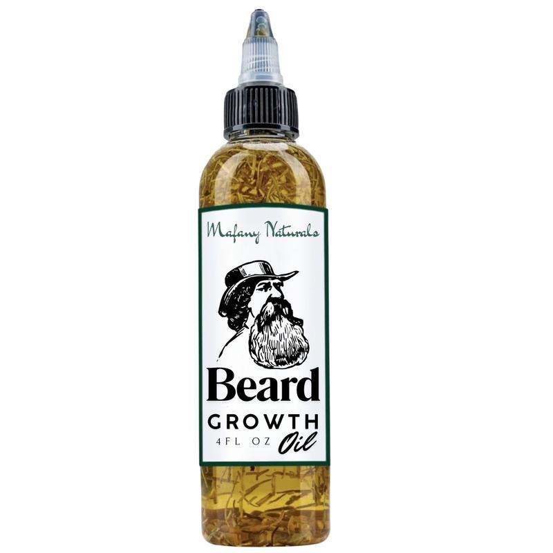 Beard Growth Oil, Rapid Beard Thickening, Plant Based Beard Growth Oil, Men Beard Care